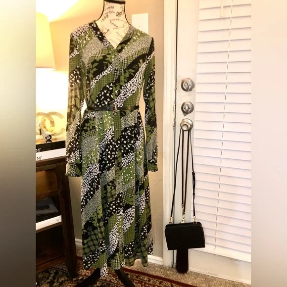 Michael Kors | Dresses | Michael Kors Dress With Multi Green | Poshmark Michael Kors | Dresses | Michael Kors Dress With Multi Green | Poshmark